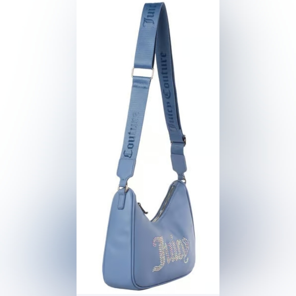 Juicy Couture Slate Blue Obsession Crossbody NWT
